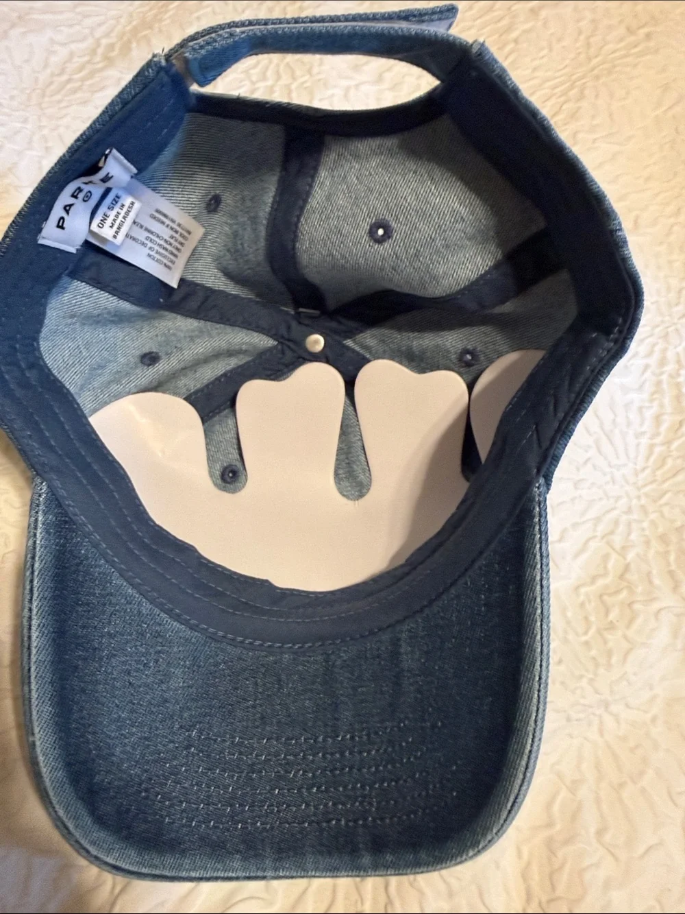 Parke Denim Strapback Hat